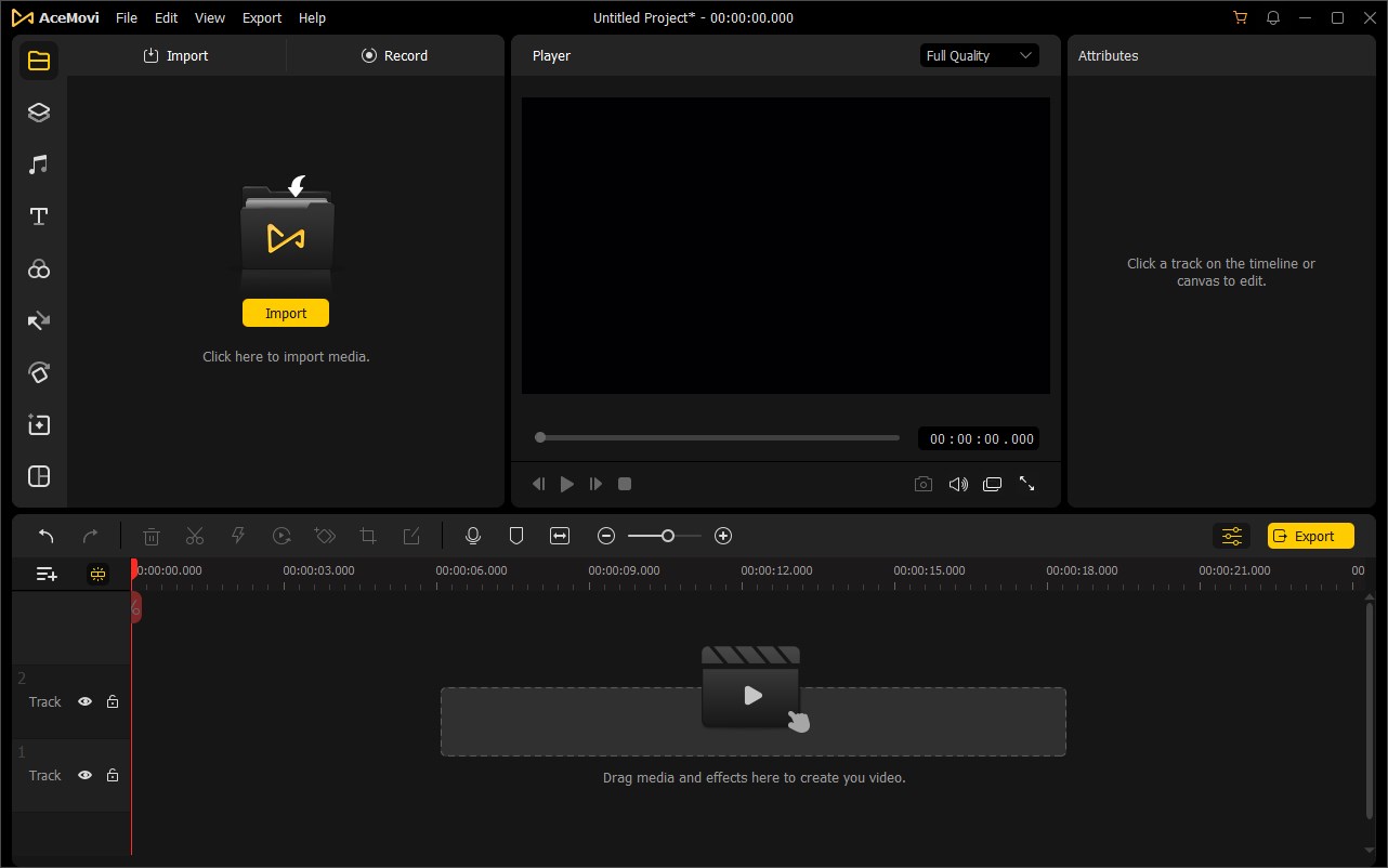 videmake interface