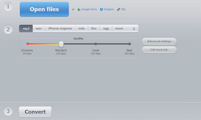 123apps audio converter