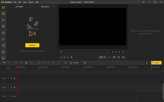 acemovi mp4 splitter and editor