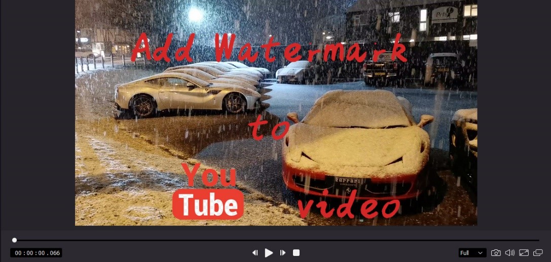 add watermark to youtube video