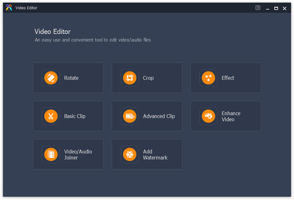 aiseesoft video editor