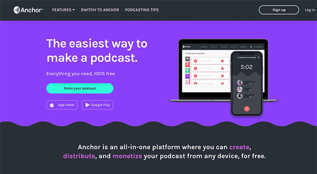 anchor recording software for windows and mac