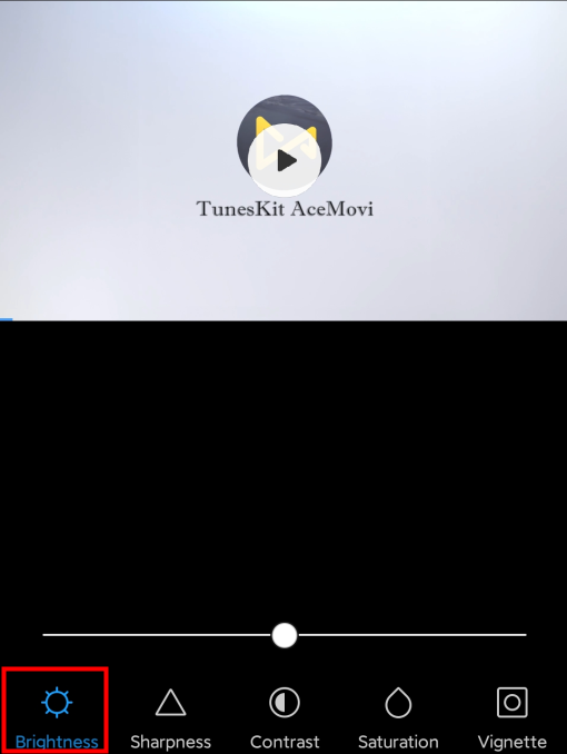 brighten video on android