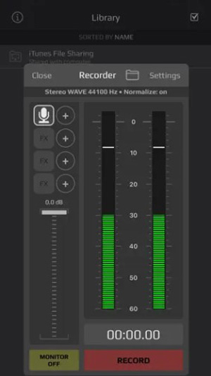 audio share voice recorder