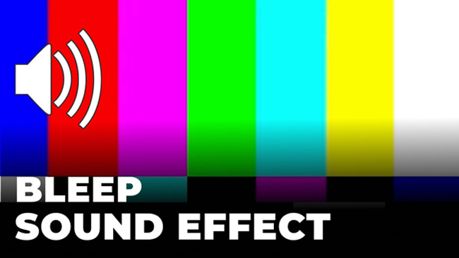 bleep sound effect sample