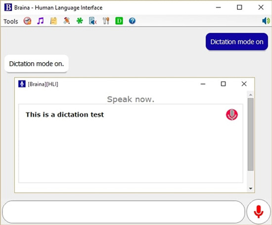 braina speech to text software