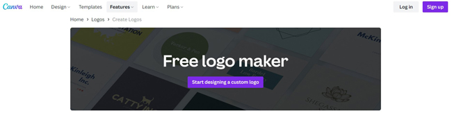 canva video logo maker online free