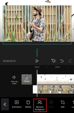 how to remove background from videos with capcut