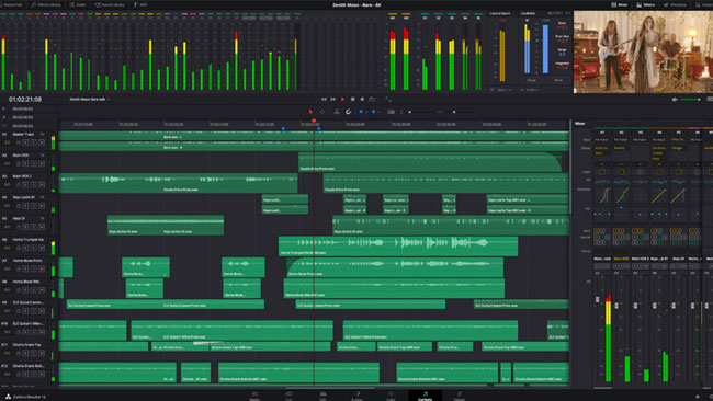 davinci resolve 60fps editing