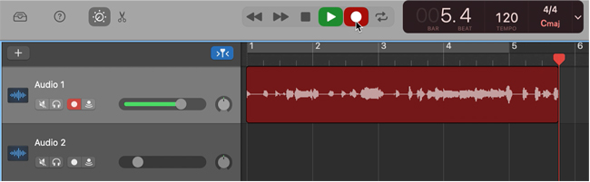 record a podcast with garageband