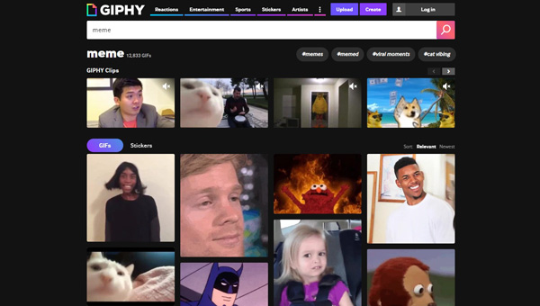 giphy website