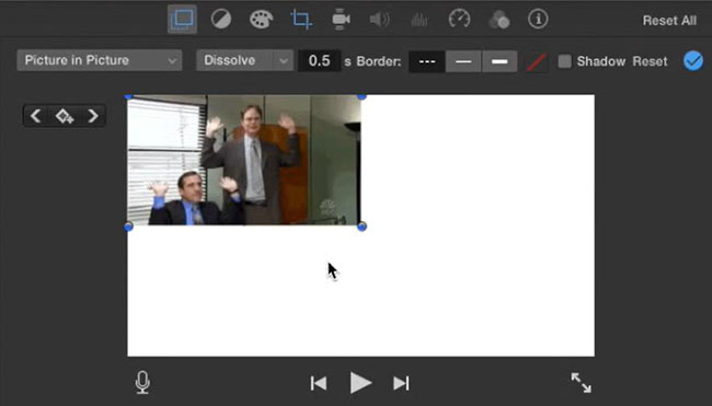 imovie picture in picture