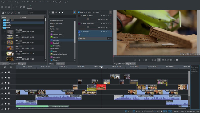 kdenlive video editor for ubuntu