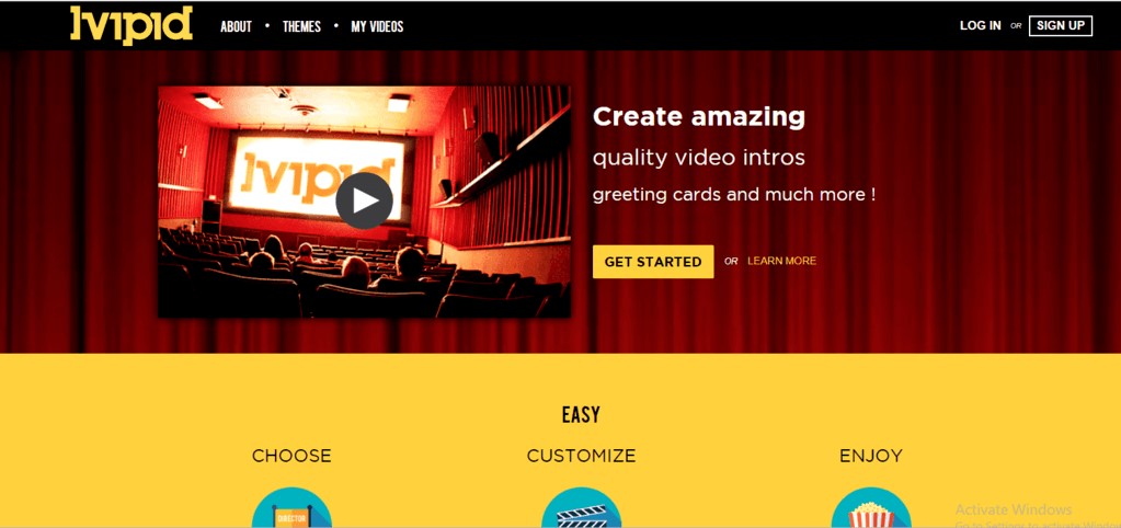 lvipid youtube intro maker online free