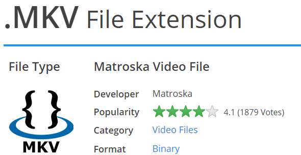 what is an mkv file