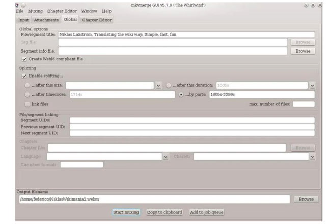 mkvtoollnix free video metadata editor