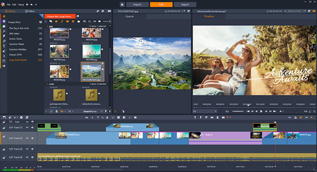 pinnacle video editing softare for hp