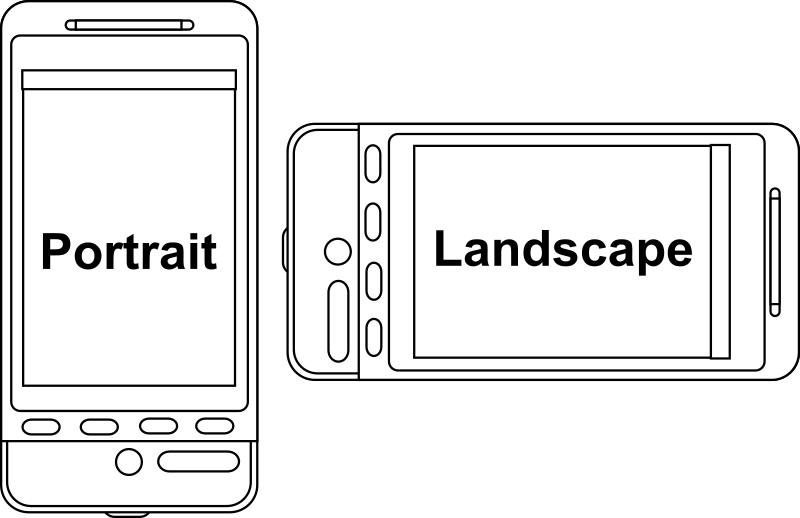 portrait vs landscape