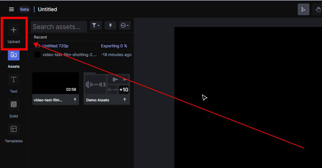 import files to runway