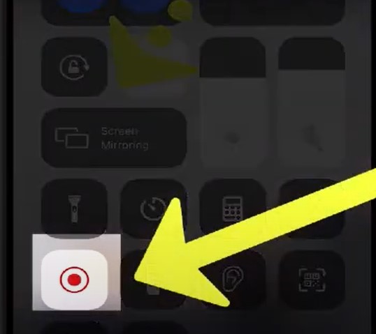 screen record on iphone