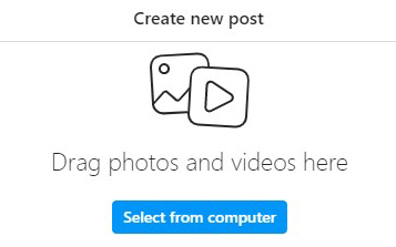 select files to instagram