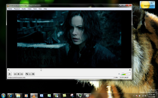 vlc video player interface