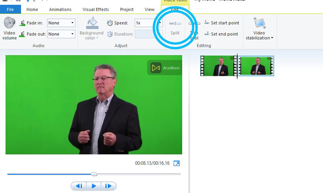 windows movie maker wmv splitter