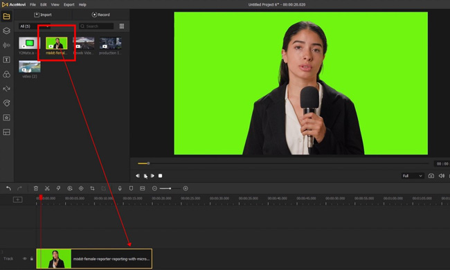 free chroma key software videmake