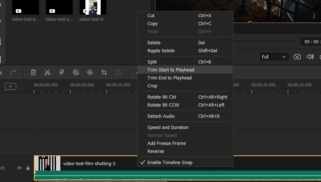 basic features of VideMake Video Editor