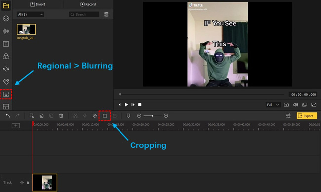 how to remove watermark from picture with VideMake Video Editor